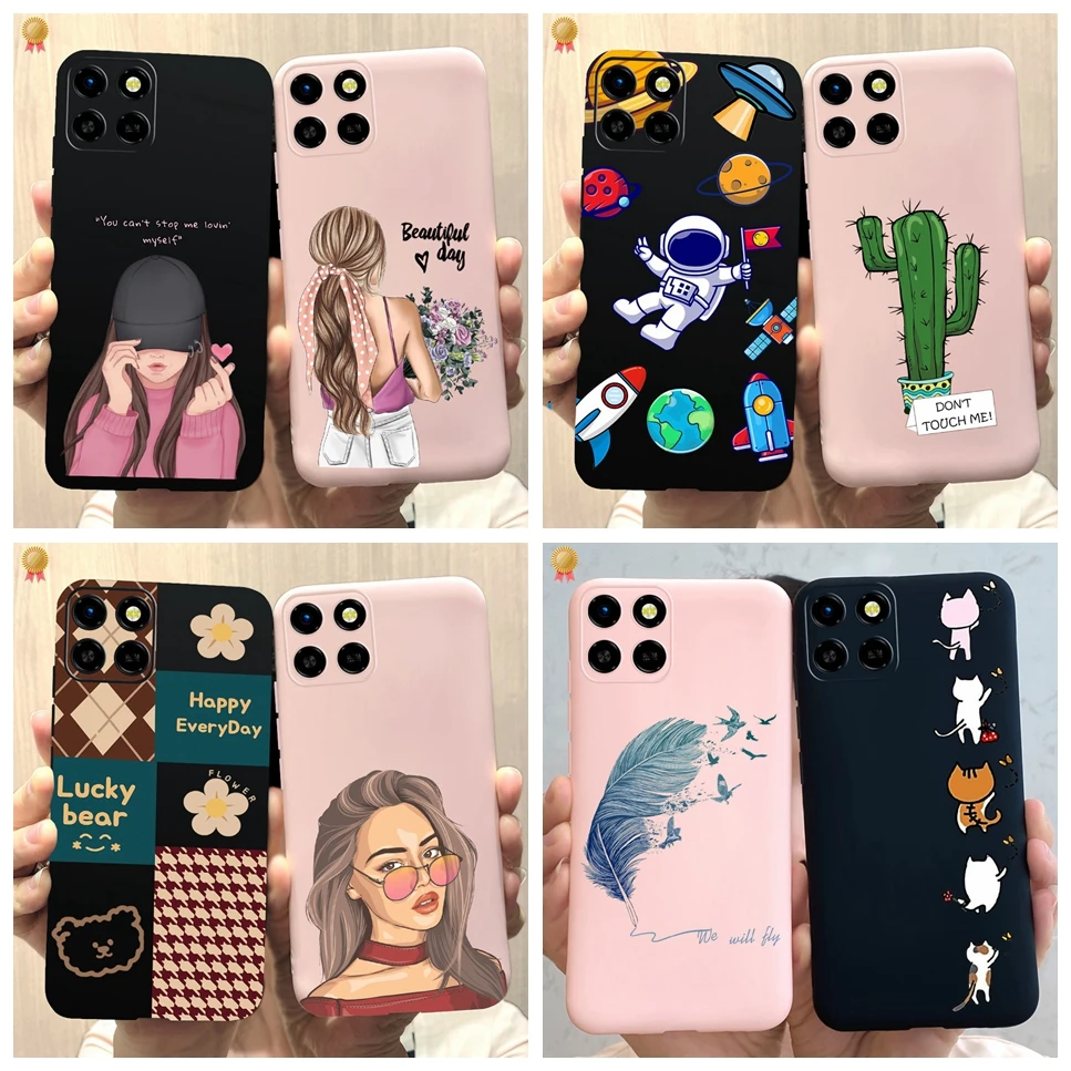 Противоударный мягкий силиконовый чехол из ТПУ для телефона Infinix Smart 6 HD Plus 6HD 6Plus