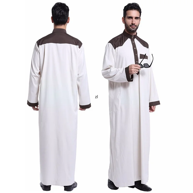 2022 Jubba Thobe Muslim men clothing arabic thobe Thawb Caftan saudi thobe for men islamic clothing men dubai turkish kaftan