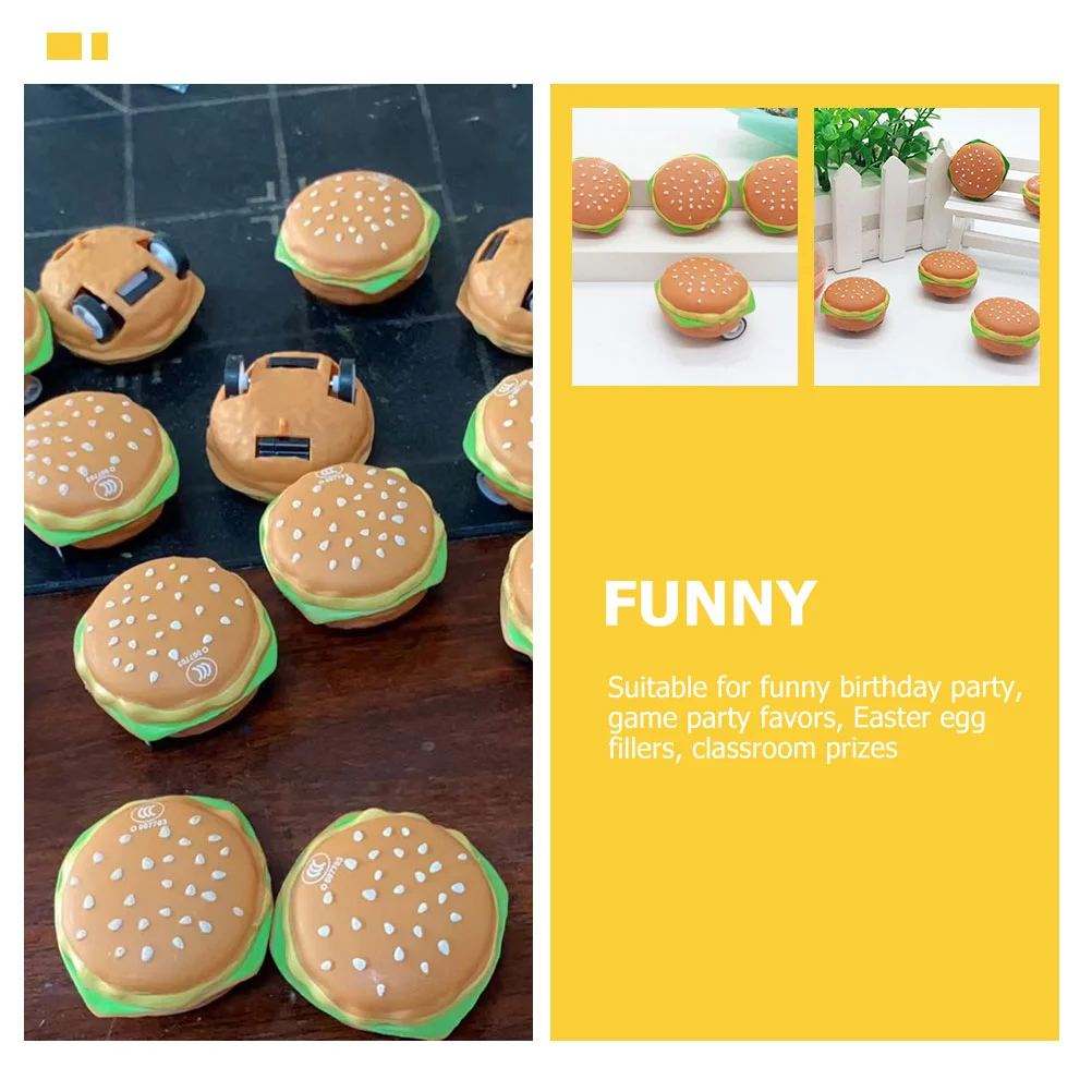 20 шт. Гамбургский автомобиль с откатным механизмом мультяшная игрушка для