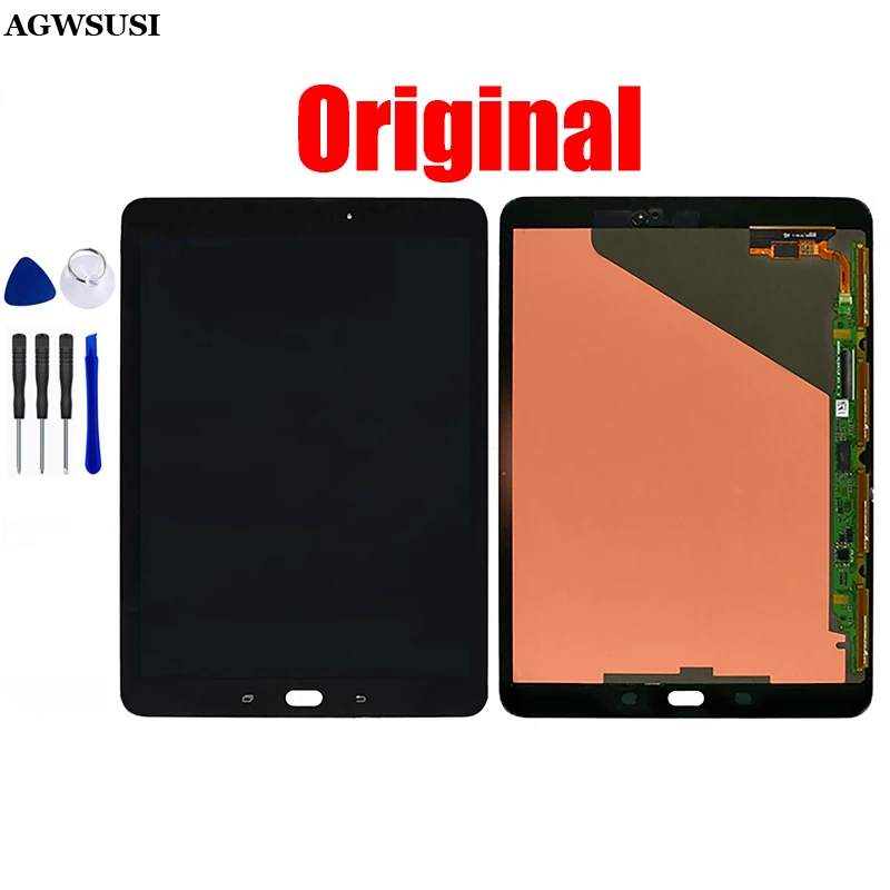 

Оригинальный ЖК-дисплей для Samsung Galaxy Tab S2 SM T810 T813 T815 T817 T818 T819, ЖК-дисплей, матрица, сенсорная панель, дигитайзер в сборе