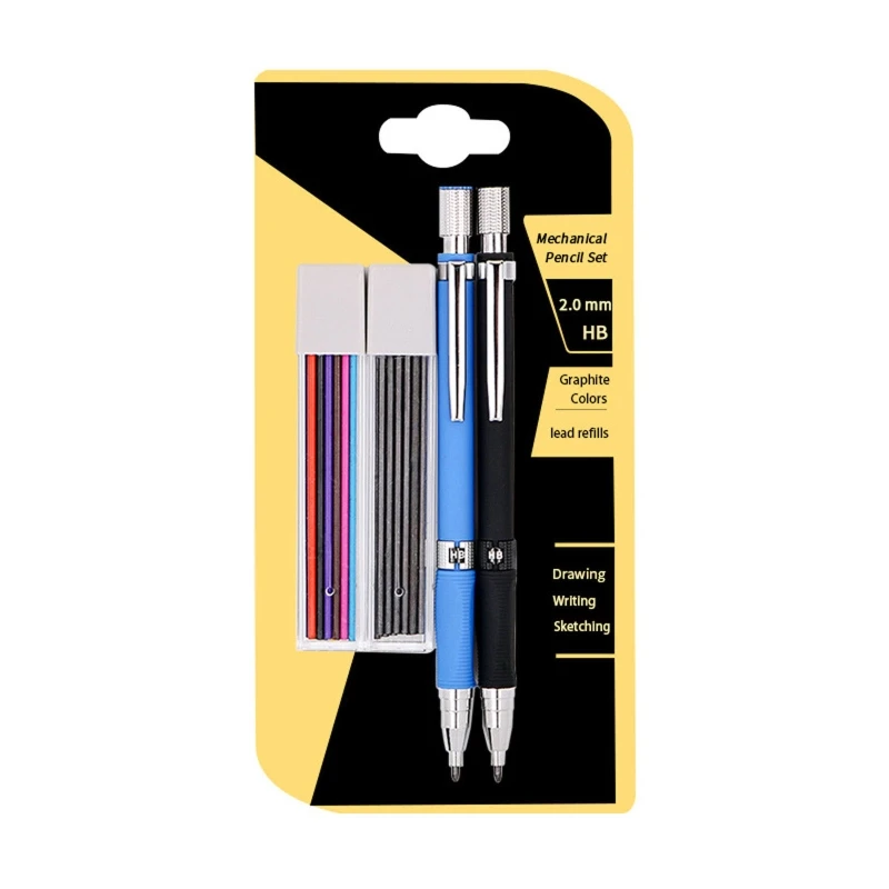 Lead Refill Set Writing Drafting Non-slip Grip