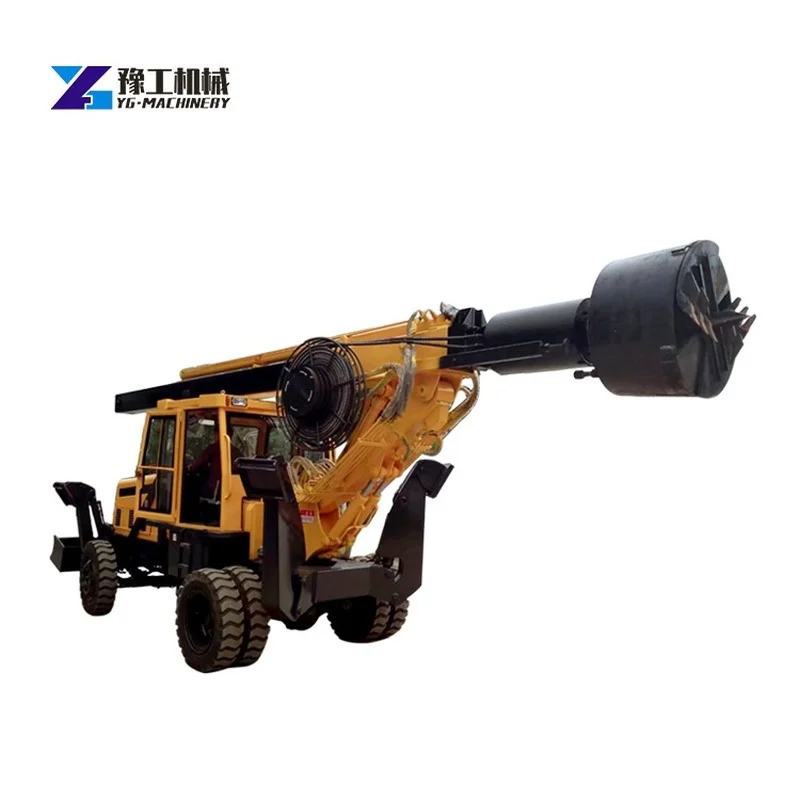 Геологическая буровая установка YUGONG 200 м испытательная машина SPT прицеп