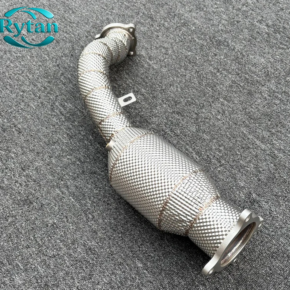 Выхлопная система Rytan из нержавеющей стали 304 с зеркальной полировкой, толщина 1,5 мм, для W204 (art.: 3920da0641ead) - 3920da0641ead