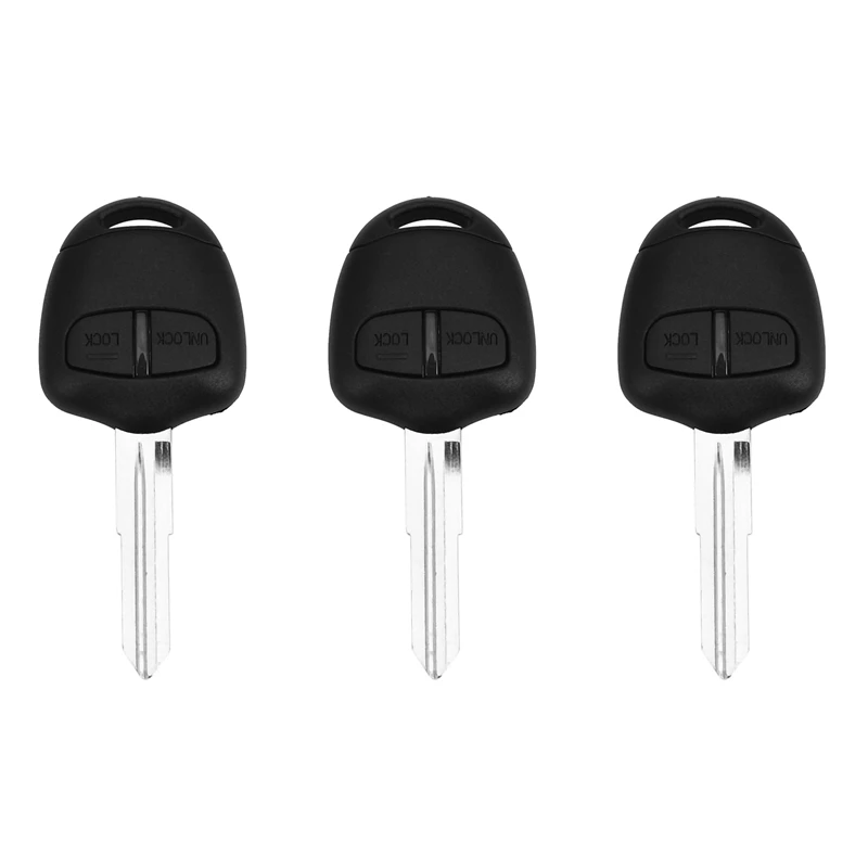 

3X Car Remote Key Suit For MITSUBISHI Outlander Pajero Triton ASX Lancer MIT8 Blade 433.92Mhz