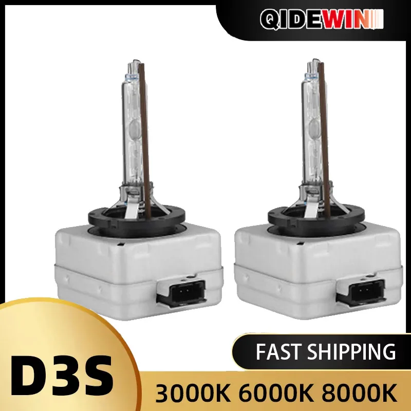 Новые сменные ксеноновые лампы QIDEWIN D1S D2R HID D2S D3S D4S OEM 3000K 6000K 8000K