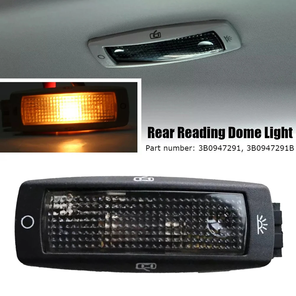 

Черная автомобильная задняя лампа для чтения, купольная лампа для VW, Golf, Passat, Tiguan 3B 0947291 B Серый потолочный светильник