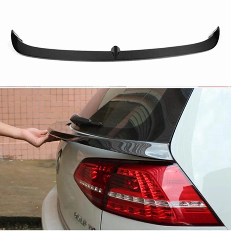 

FOR Volkswagen Golf 7 MK7 GTI Rline Carbon Fiber Mid-wing Spoiler 2014-2017