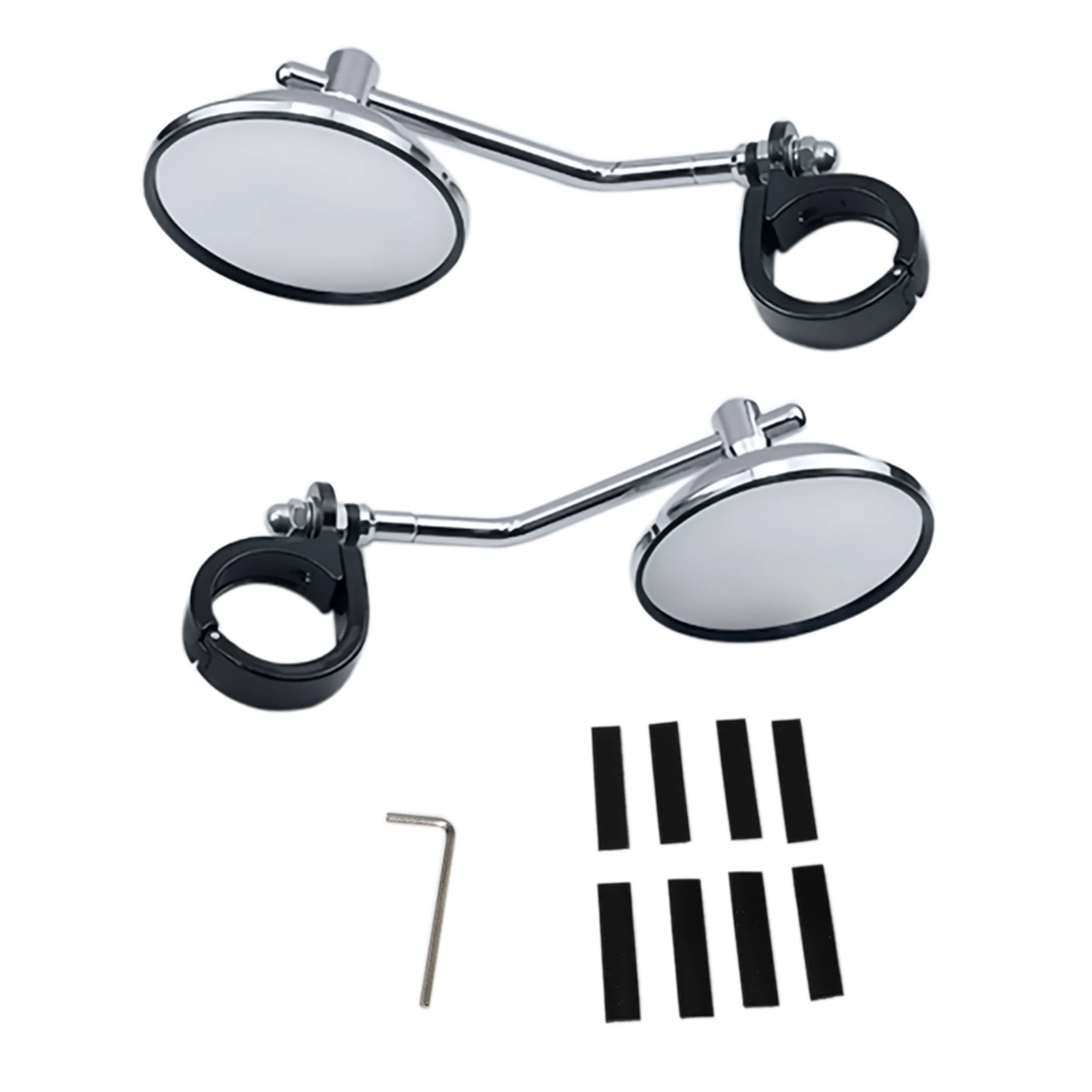 Мотоциклетные зеркала заднего вида 39-41 мм боковое зеркало с креплением вилки для