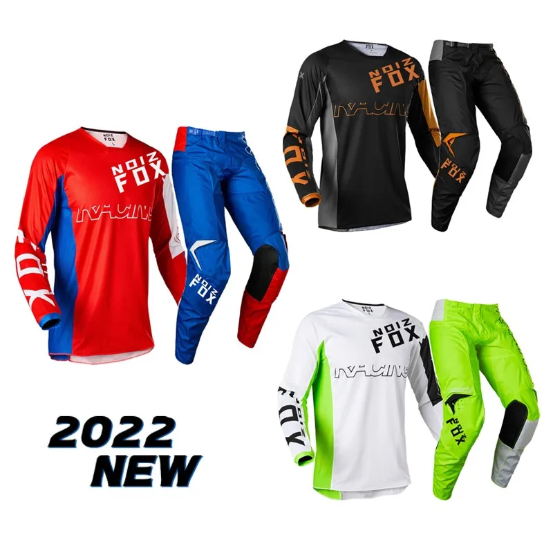 2022 Motocross Racing Gear Set 180 Trice Lux Jersey Pants NoizFox MTB Bike Kits Mountain Bicycle Offroad Suit Mens NI1 enlarge