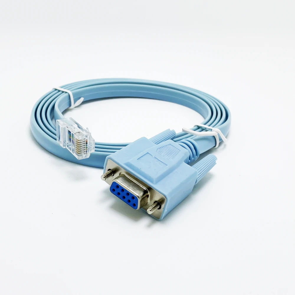 Кабель-переходник для консоли Cisco RJ45 Cat5 Ethernet-порт Rs232 DB9 COM последовательные