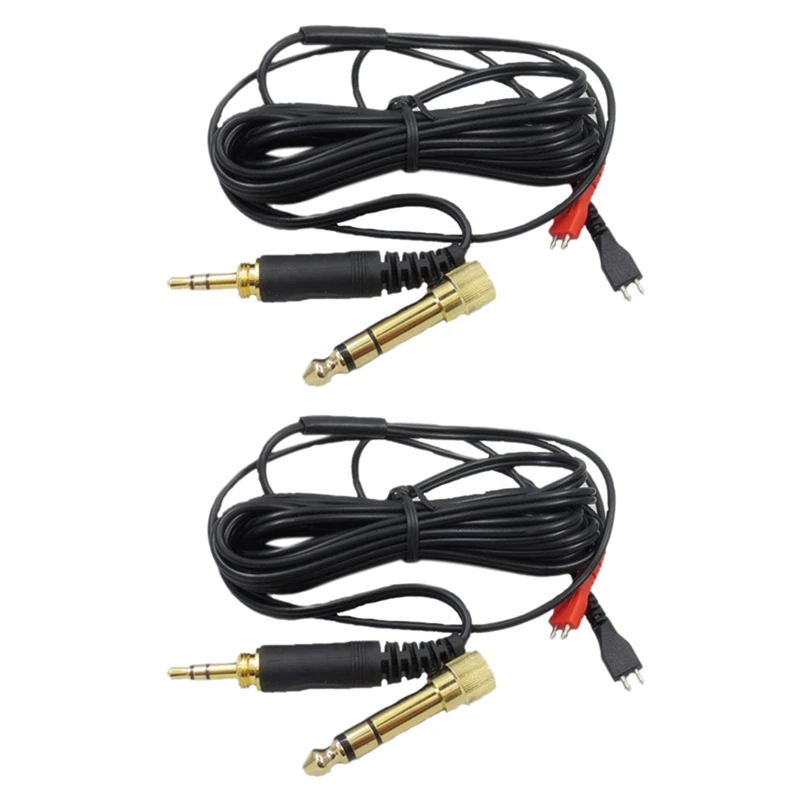 

HFES 5X Replacement Audio Cable For Sennheiser HD25 HD25-1 HD25-1 II HD25-C HD25-13 HD 25 HD600 HD650 Headphones