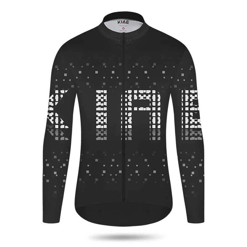 Велосипедная одежда KIAE с длинными рукавами для мужчин и женщин дышащий топ