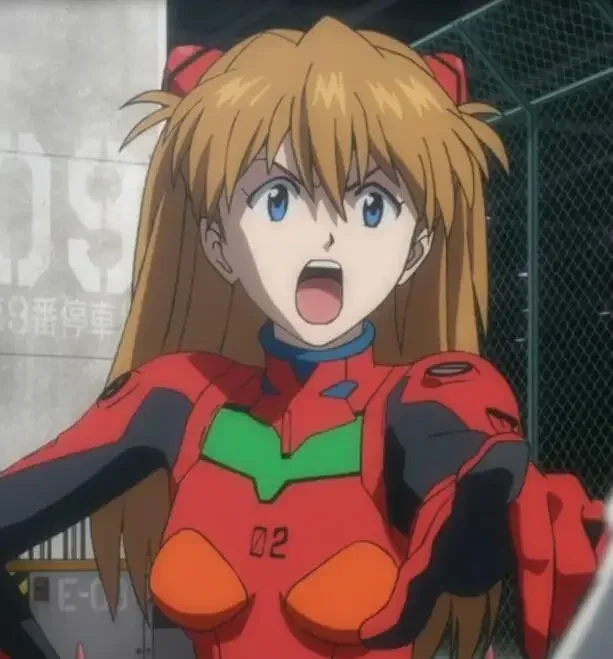 Аниме EVA Asuka Langley Soryu длинные оранжевые термостойкие волосы костюм для косплея