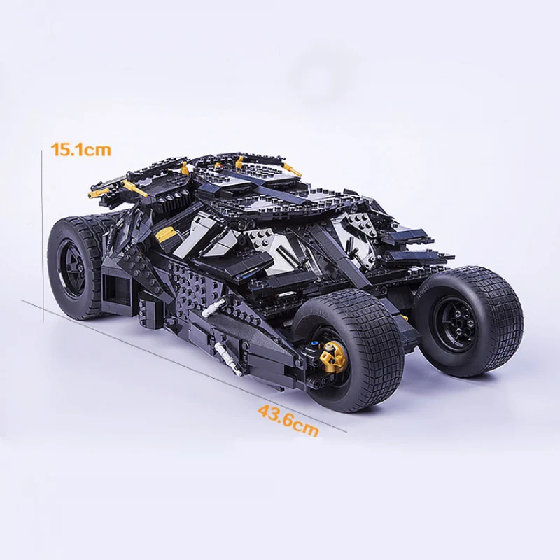 Технический конструктор 2113 шт. модели автомобиля Batmobile набор креативных кубиков