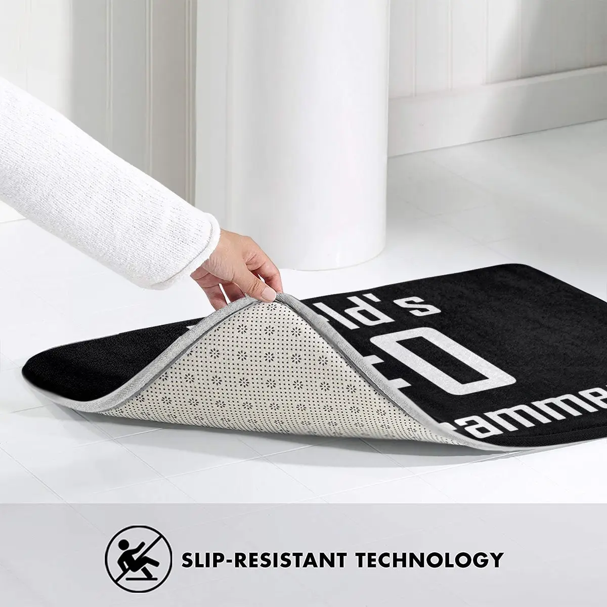 Операционная система Linux Tux Пингвин нескользящий коврик для двери