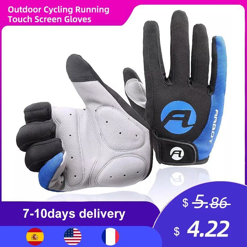 

M-XL Women Men Winter Cycling Gloves Full Finger Bicycle Gloves Anti Slip Gel Pad Motorcycle MTB Bike Gloves Touch Screen Gloves