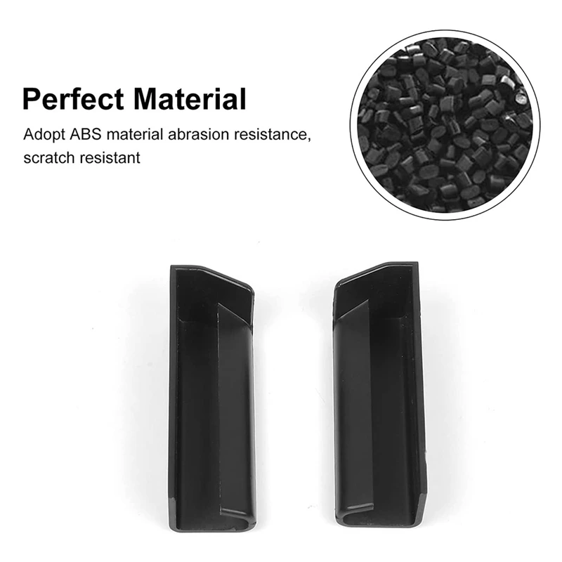 Драйвер дождя желоб жесткий дефлектор дождевой воды из АБС-пластика для Jeep Wrangler JL