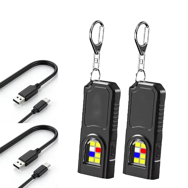 

Портативный COB LED фонарик USB rechargeable