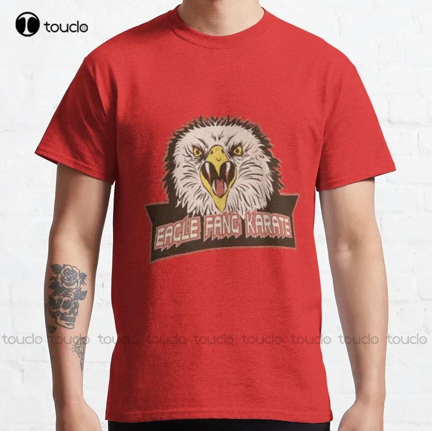 

Eagle Fang Karate Classic T-Shirt Mens T Shirts Graphic Cotton Outdoor Simple Vintag Casual T-Shirt Harajuku Streetwear Xs-5Xl