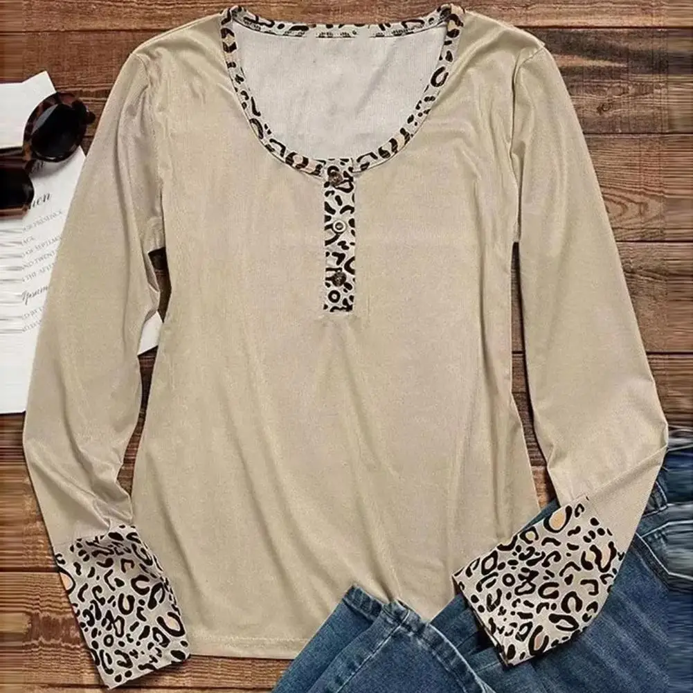 

Chic Women Shirt Long Sleeve Stretchy Women Long Sleeve Button Tops Europe And America Blouse Top Streetwear