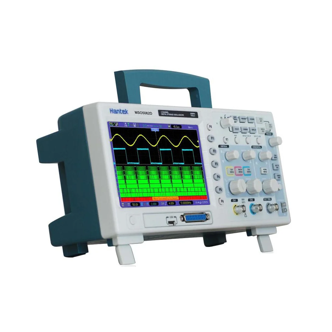 

Digital 16 Channel Oscilloscope Logic Analyzer Storage Mixed Signal with Oscilloscope Function 1GSa/s MSO5062D