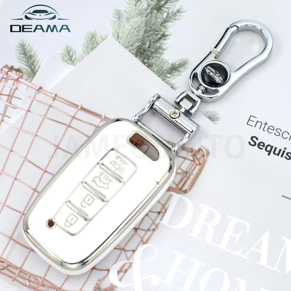 Чехол для автомобильного ключа из ТПУ Kia Forte Rio 3 K2 K3 K5 Sportage Hyundai IX35 Sonata 8 Sorento Optima