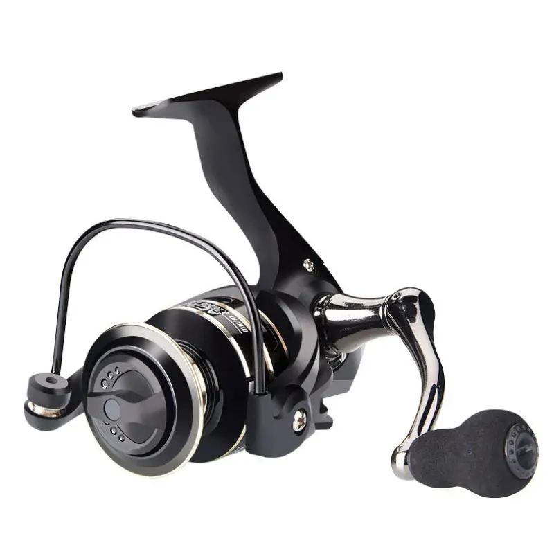 

Spinning Fishing Reel 2000-7000 Series Ball Handle 5.2:1 High-speed Rotating Reel Metal Spool Reel