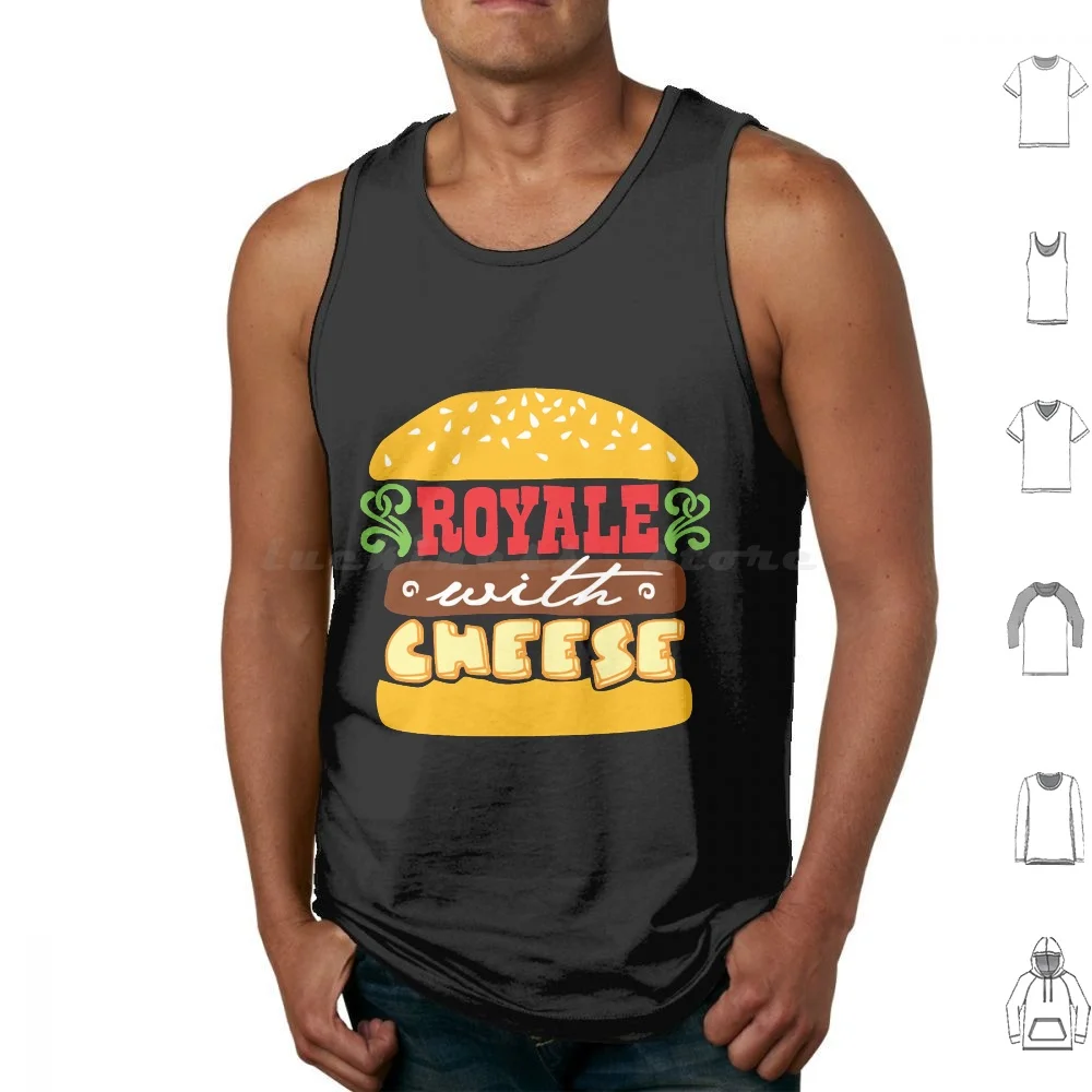 

Pulp Fiction-Royale With Cheese Tank Tops Vest Sleeveless Movie Movies Cult Movies Quentin Tarantino Tarantino Cool Pulp