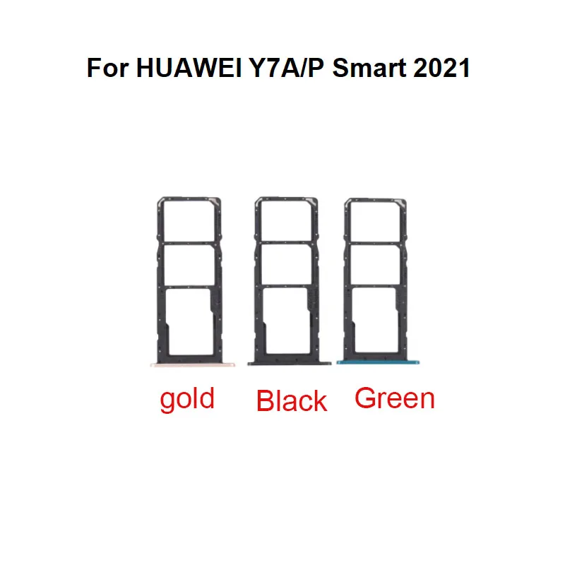 Новинка для Huawei P Smart 2021 Y7A Y9S Y6S держатель слота Sim-карты гнездо адаптер соединитель