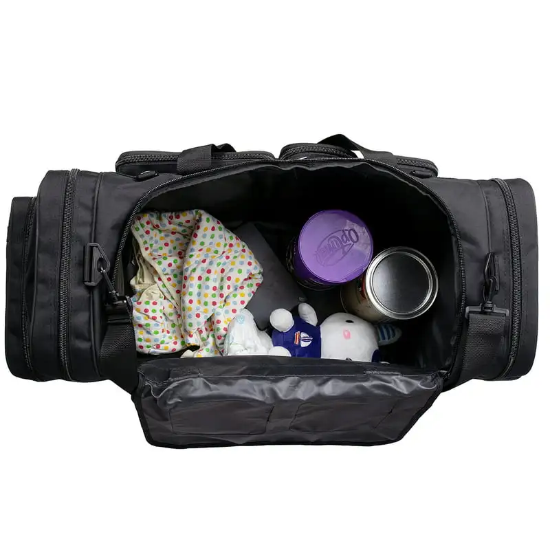 30 inch Tactical Duffel, Military Gun Range Travel Gym Bags Black