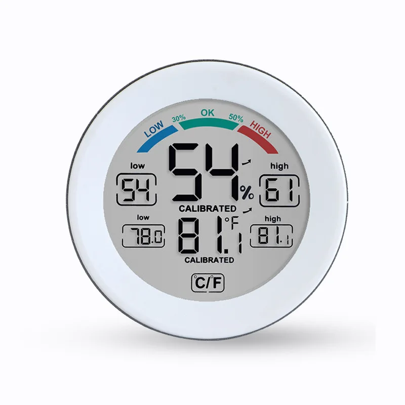 

Домашняя метеостанция с сенсорным экраном, умный цифровой датчик окружающей среды, внутренний и наружный термометр, датчик влажности и тем...