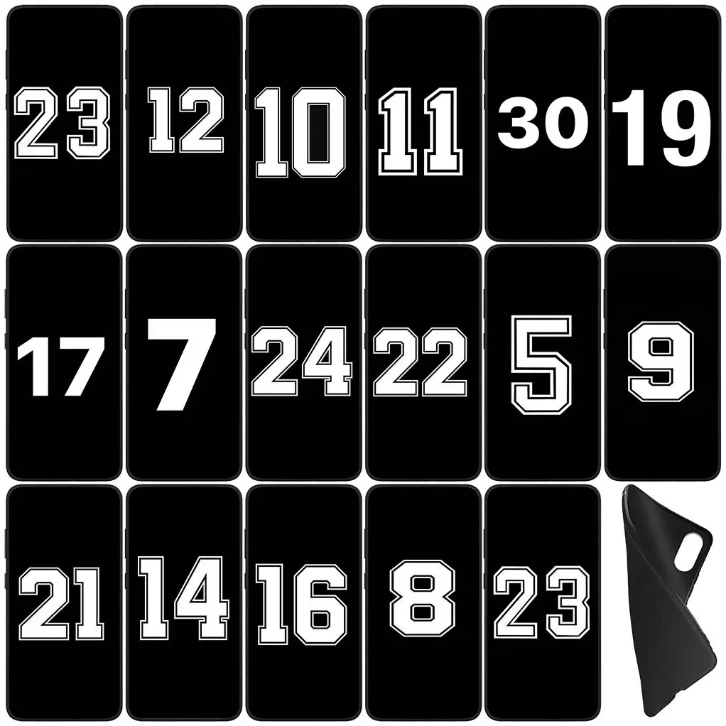 Чехол для телефона с номером футбол баскетбол спортивный чехол Lucky Huawei Nova 3i 3 5t 2i