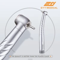 eyy dental high speed handpiece without led 24 holes triple spray torque air turbine polishing tool