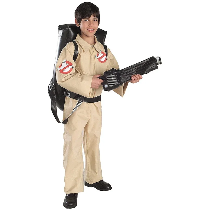 Костюм на Хэллоуин для детей и взрослых цельный костюм тему фильма Ghostbust подходит