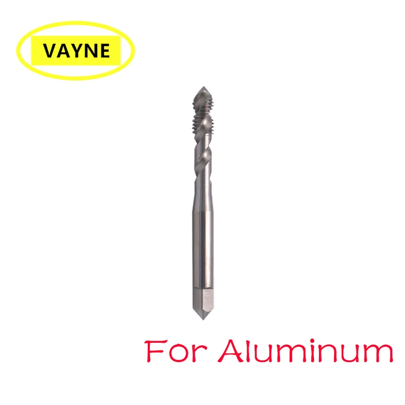 

VAYNE HSSE Metric Spiral Fluted Tap M2 M2.5 M2.6 M3 M3.5 M4 M4.5 M5 M6 M7 M8 M10 M12 Machine Screw Thread Taps For Aluminum