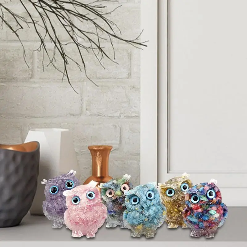 

Статуэтка Сова со стразами, статуэтка со стразами для украшения дома и офиса