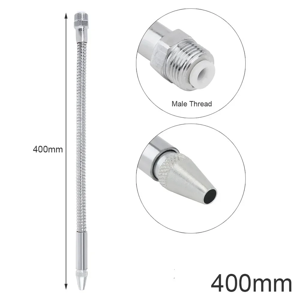 

Металлический шланг 1/2 3/8 1/4 дюйма 400-700 мм Гибкая трубка водяного масляного охлаждения с круглой насадкой для фрезерного станка с ЧПУ