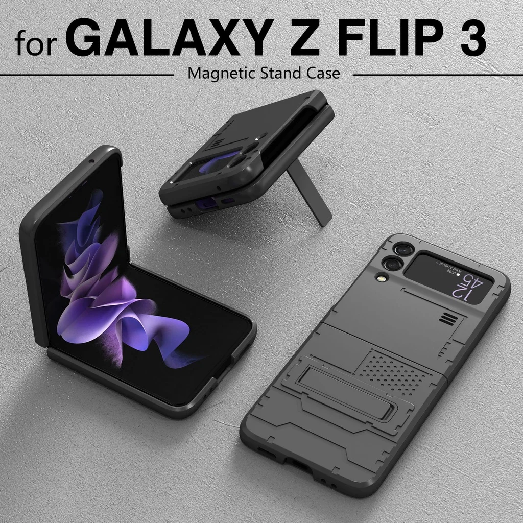 

Противоударный чехол-подставка для Samsung Galaxy Z Flip3