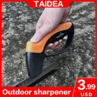 YOYAL карбидная Профессиональная многофункциональная точилка для ножей TY1708, портативный инструмент для заточки, для кемпинга, топор для ножей и лопаток