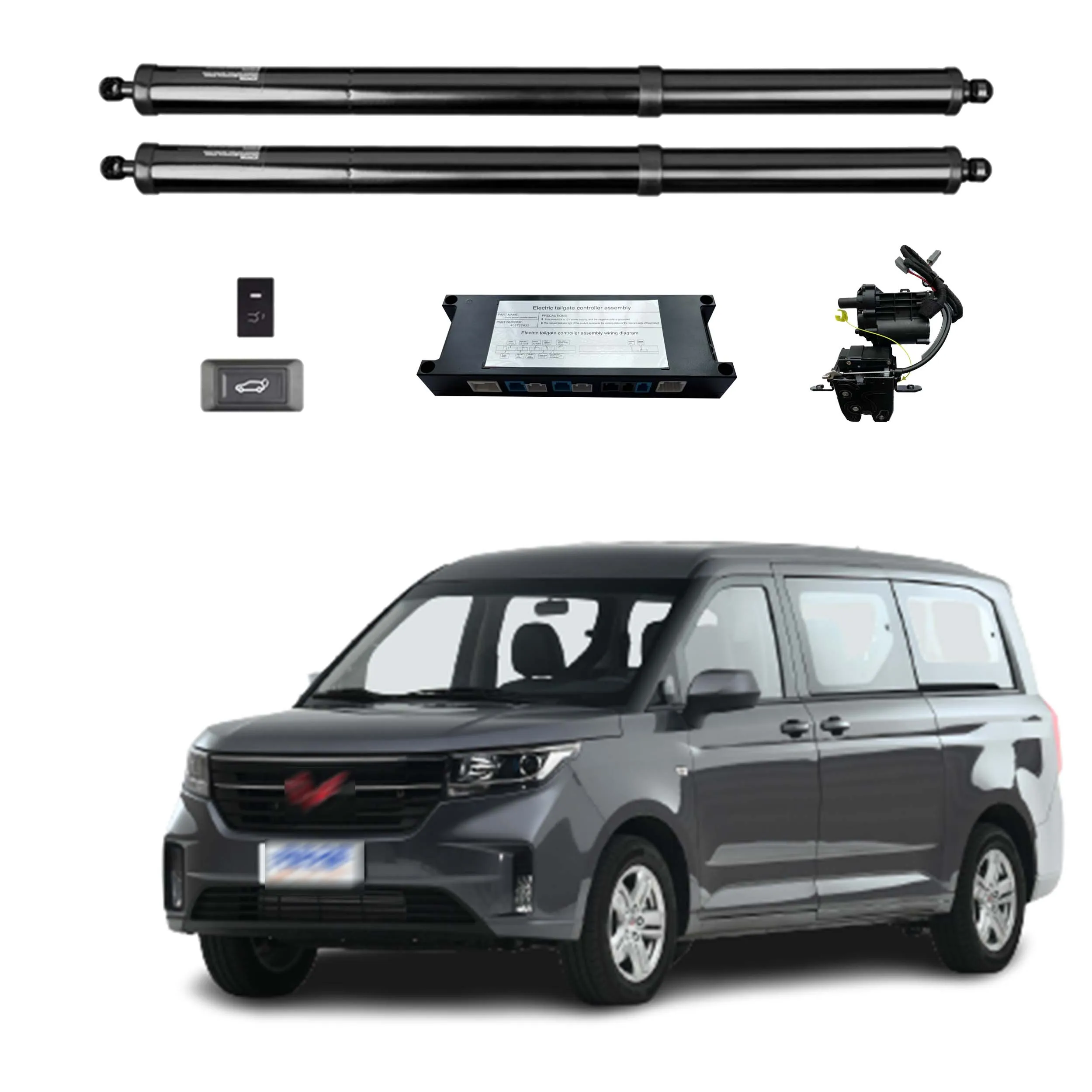 

For Wuling Journey 2021+ Smart Power Tailgate Rear Door Auto Trunk With Remote Control Hands-Free Optional Obstacle Detection