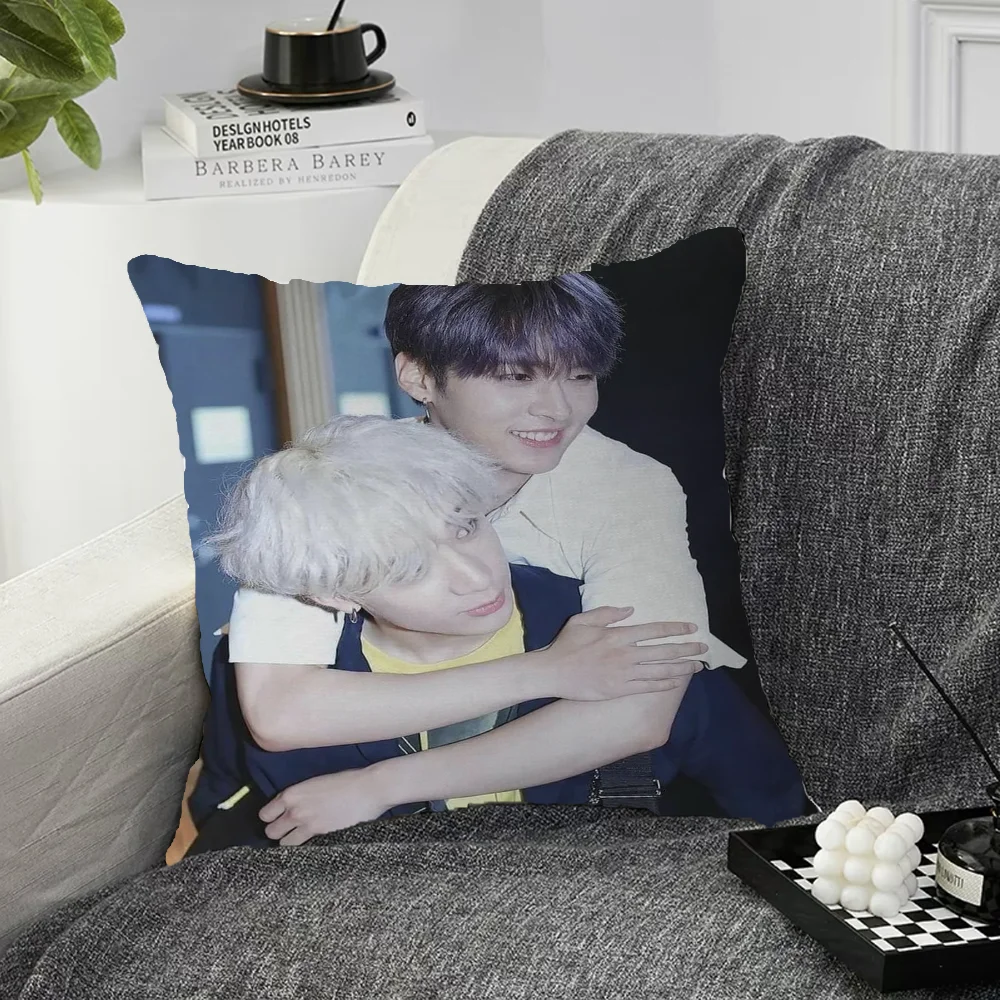 Роскошный чехол для подушки B-Bang Chan роскошные наволочки кровати 40x40 эстетическое