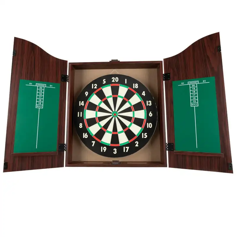 

Set - Steel-Tip Adult Bar Set for Room Decor, Man Caves, and Backyard Games - by