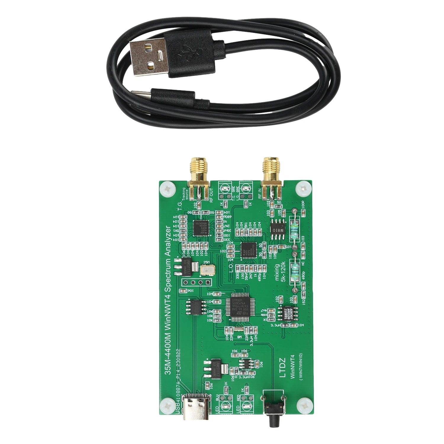 USB Анализатор спектра 35-4400 МГц diymore