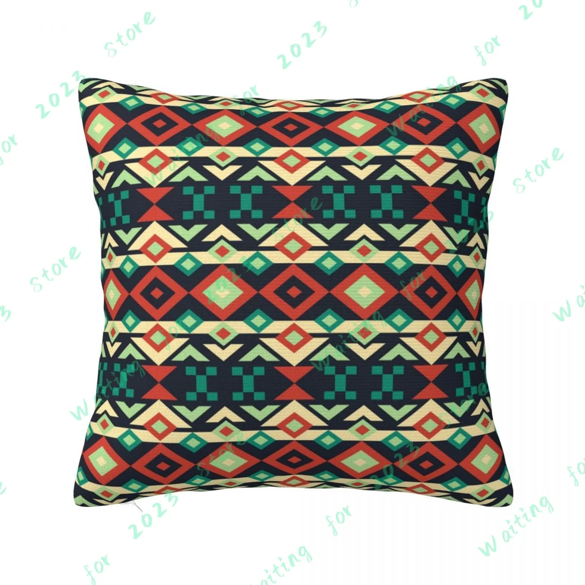 

Bosnian Style Patchwork Vintage, Fashion Pillowcase Square Decor Pillowcase Car Sofa Decor Pillow Cover Cushion Cover Pillowcase