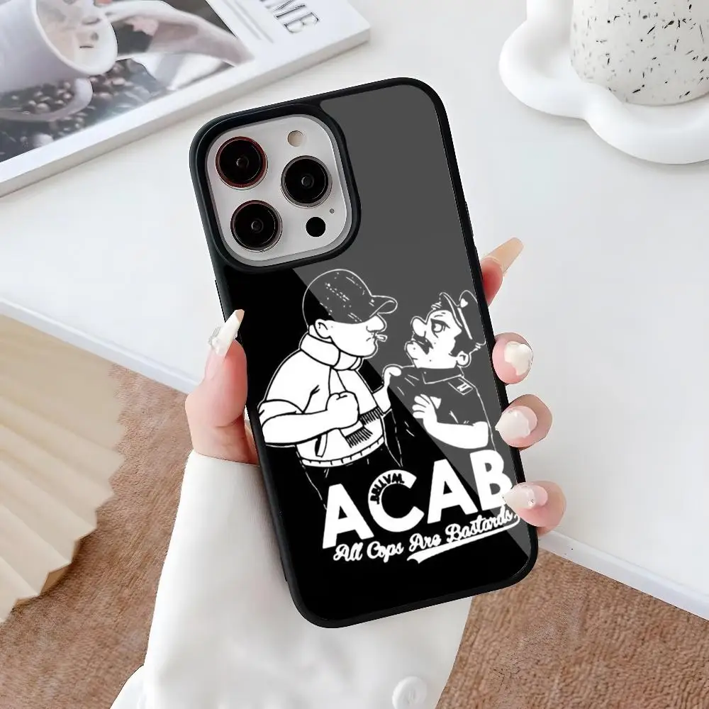 Фото Чехол для телефона All Cops Are Bastards Acab Ultras для Iphone 17 Air 16 15 14 13 12 11 Pro Max Mini Plus Se Xr Xs PC+TPU Cover №3