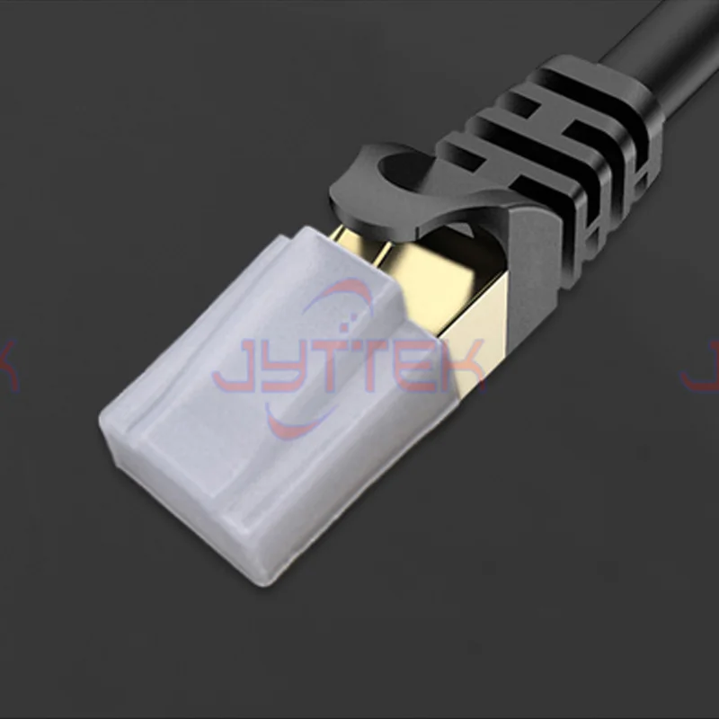 Вилка сетевого кабеля из материала Pe Rj45 мужская пылезащитная крышка с