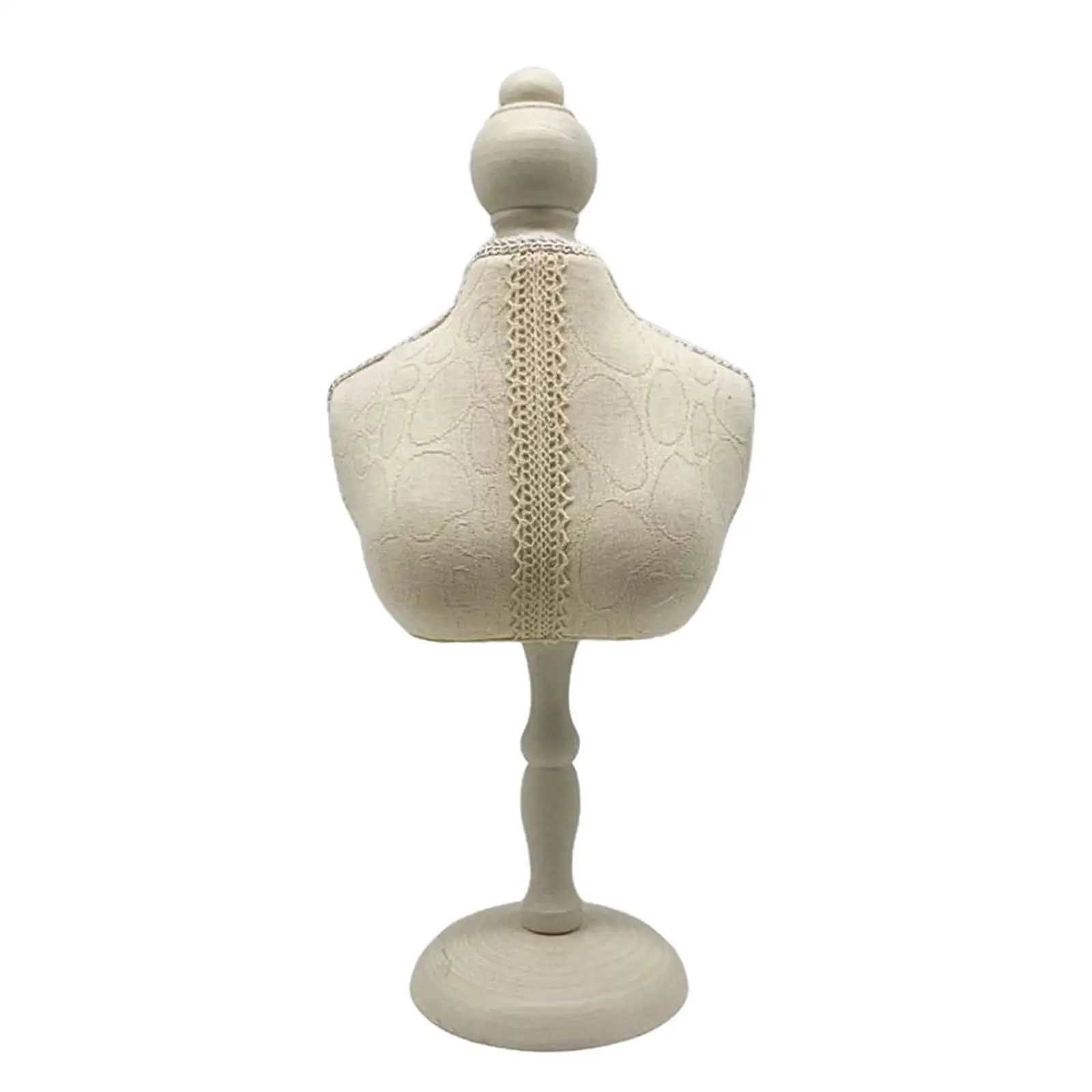 

Retro Jewelry Bust Display Holder for Photography Wooden Necklace Display Holder for Necklaces Choker Chain Gift for Women