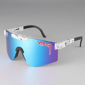 Pit Viper TR90 Polarized Men's Sunglasses Sports One Piece Cycling Glasses With Interchangeable Leg  in India