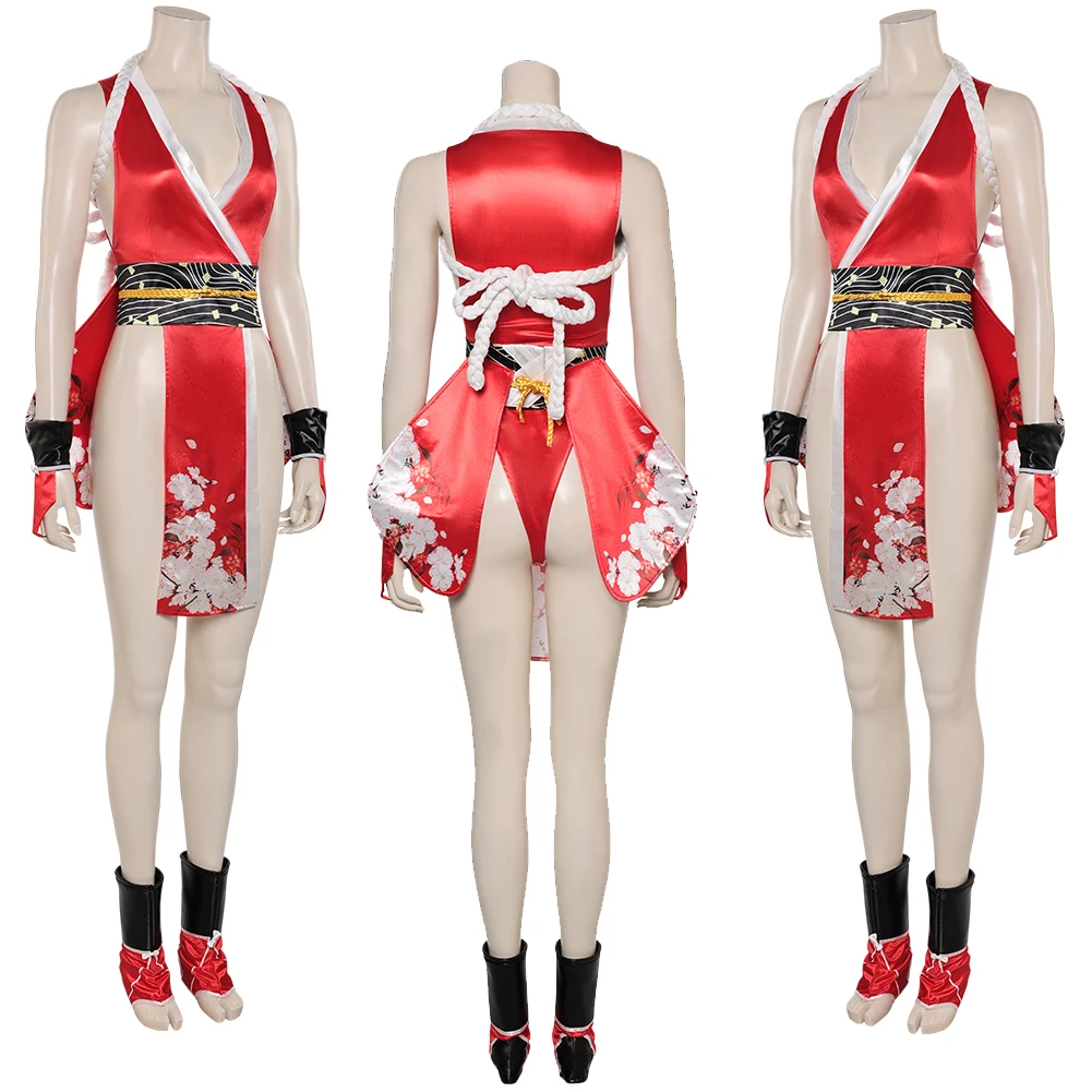 Nitara Mai Shiranui Косплей фэнтезийная игра Mortal Kombat Маскировка Костюм для взрослых