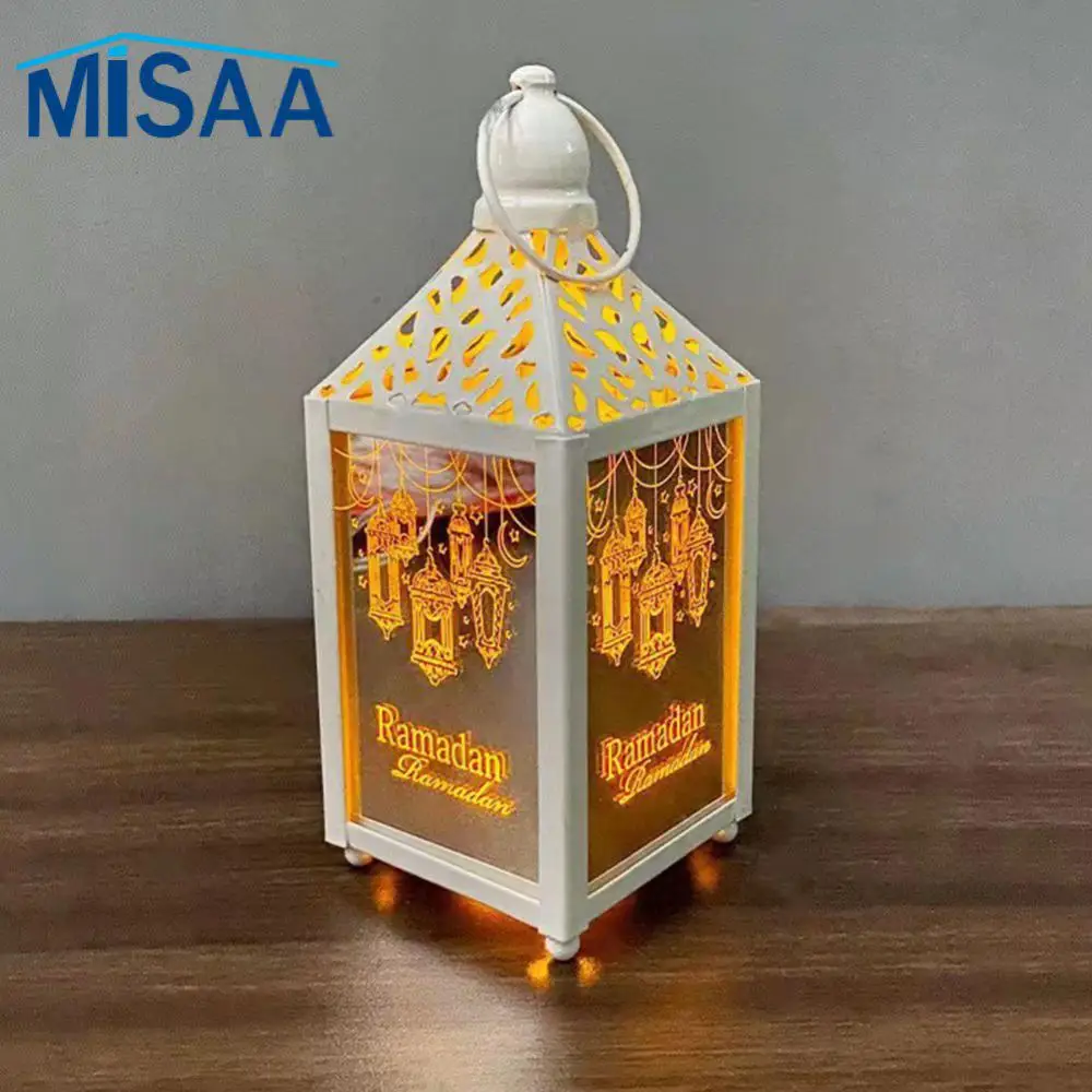 

Eid Mubarak Lamp Islamic Muslim For Home 2023 Ramadan Mubarak Gifts Wind Light Led Lanterns Ramadan Kareem Decoration